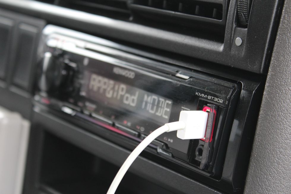 Autoradio mit USB-Anschluss