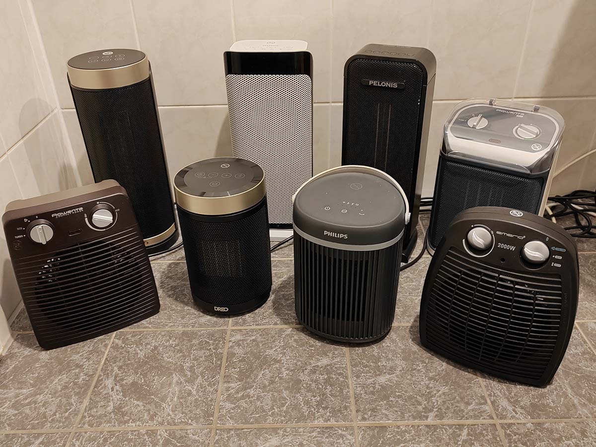 Comparación y prueba de los aerotermos de baño